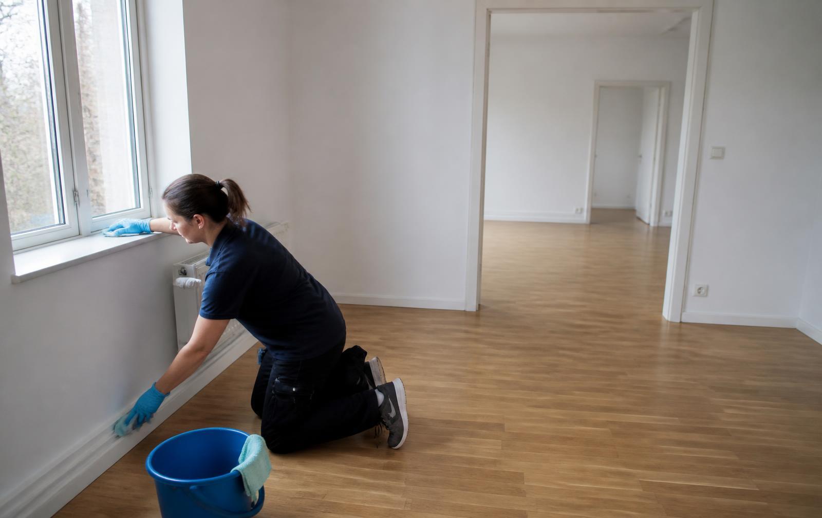 Umzugsreinigung einer leeren Wohnung in Hamburg